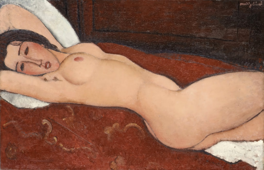 Reclining Nude Amedeo Modigliani